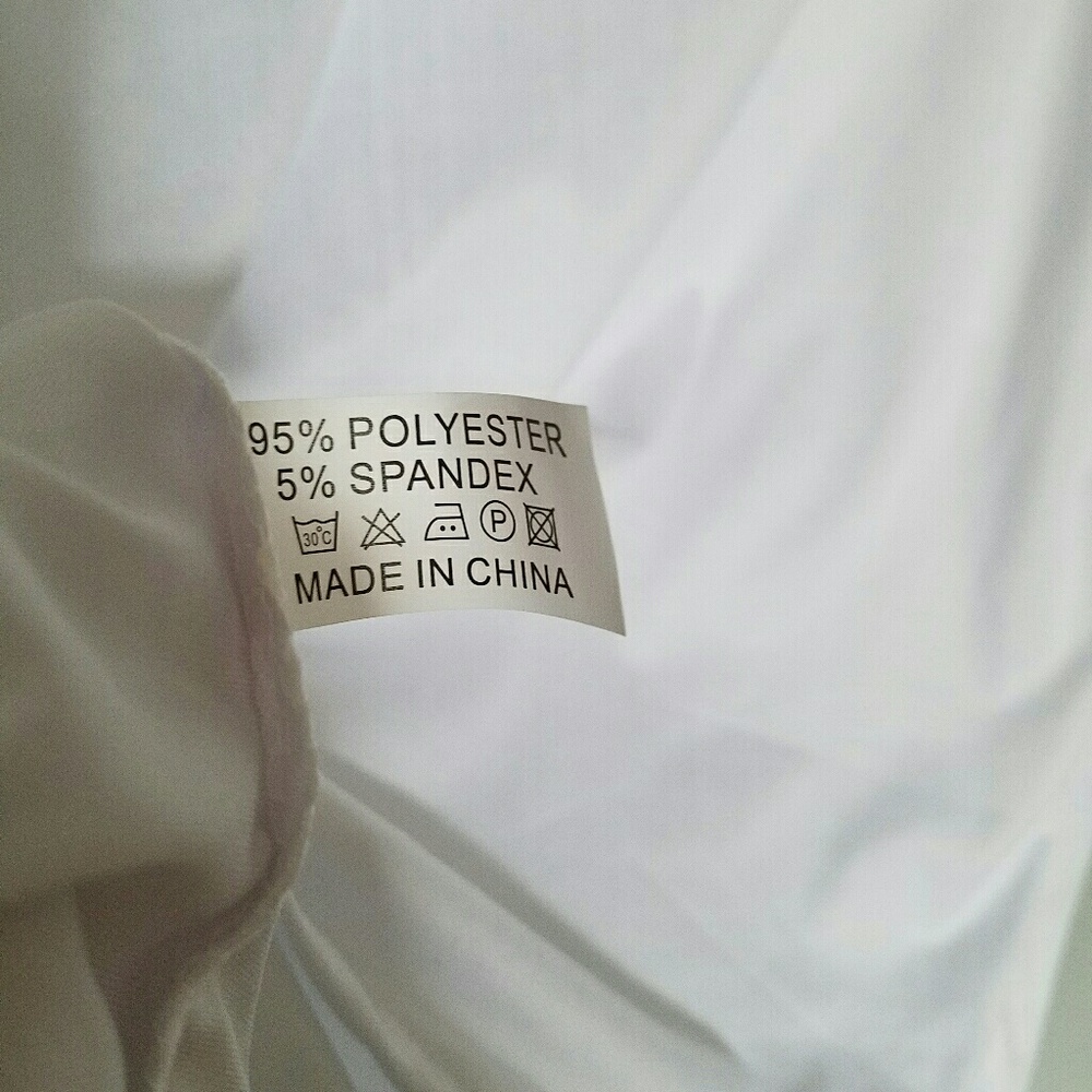 Pineapple Print Short Sleeve White Tee - Picture 5 of 6